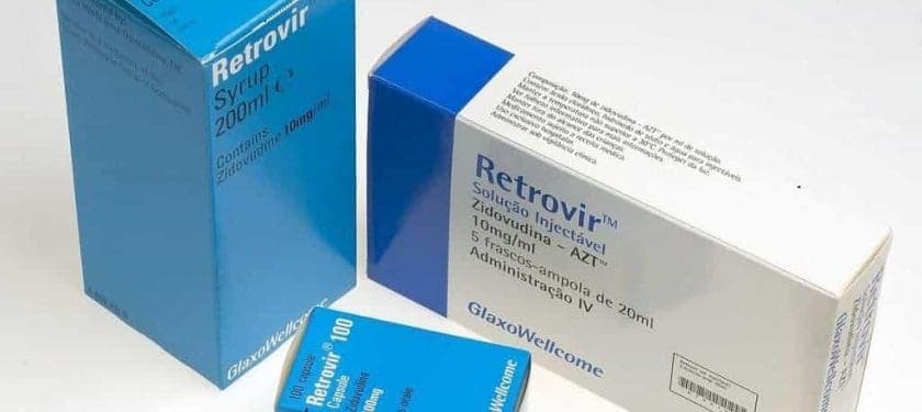 1169px-Retrovir_packaging_Wellcome_L0047500 Image: Wellcome Images - CC BY 4.0