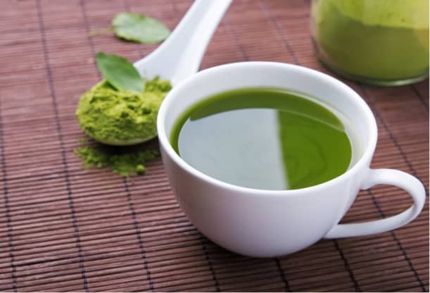 green tea powder, matcha