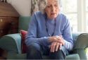 Elderly woman with Parkinson's disease.