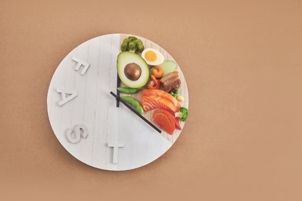 Fasting concept.