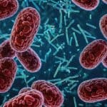 Bacteria, superbugs, germs, illustration.