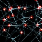 Brain neurons. illustration.