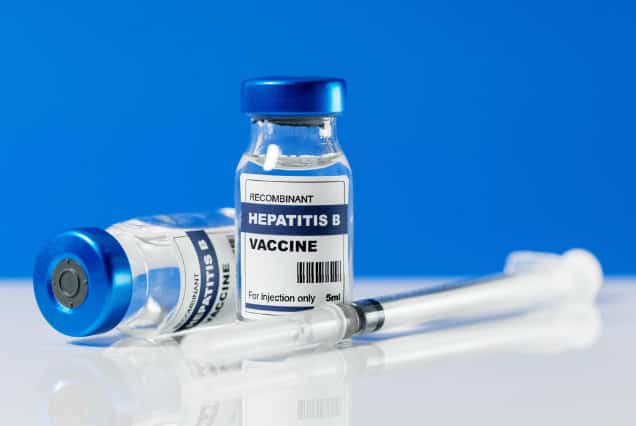 Recombinant hepatitis B vaccine.