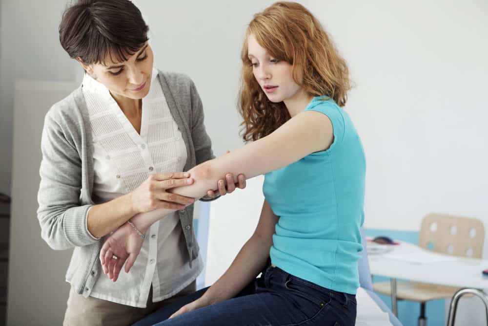 Dermatology consultation.