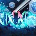 Precision oncology concept.